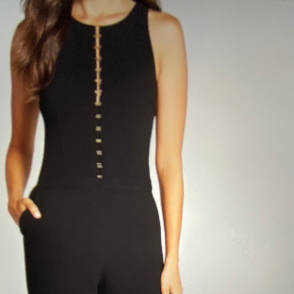 TRINA TURK AMELIE CREPE JUMPSUIT